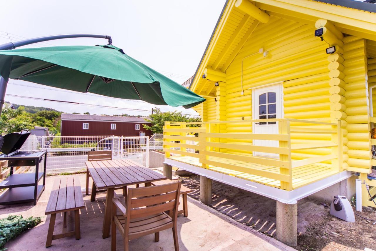 Awaji Large Log House In Goshiki 2 别墅